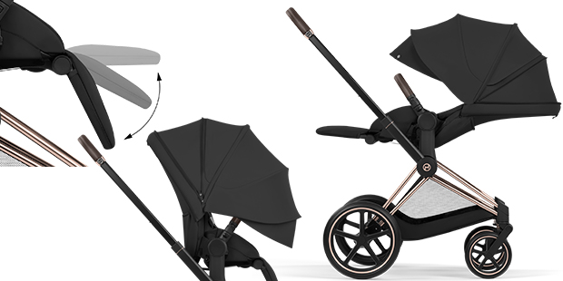 Cybex Prim 5.0 Comfort pozycj leżąca