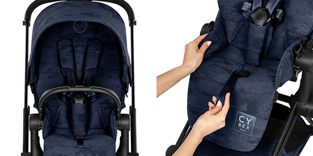 Cybex Priam Fashion Rebellious pasy bezpieczeństwa