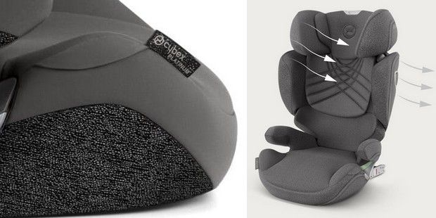Cybex Solution T i-Fix Plus wentylacja