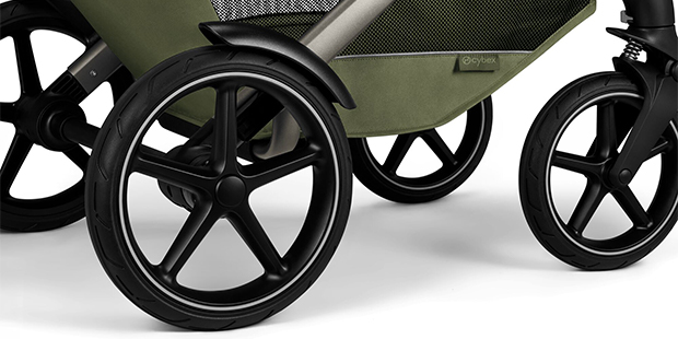 Cybex Talos S Lux z gondolą Fold koła z błotnikami
