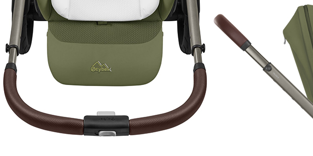 Cybex Talos S Lux z gondolą Fold regulowana rączka