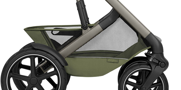 Cybex Talos S Lux z gondolą Fold kosz zakupowy