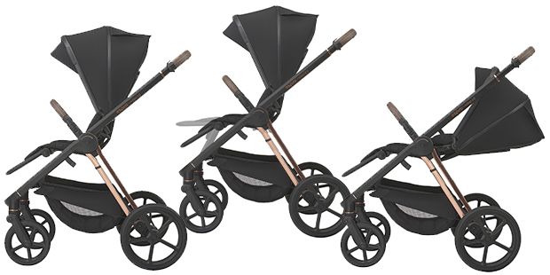 Espiro Miloo 2.0 regulowane oparcie i podnóżek