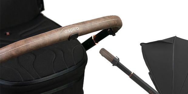 Espiro Miloo 2.0 teleskopowa rączka z ekoskóry
