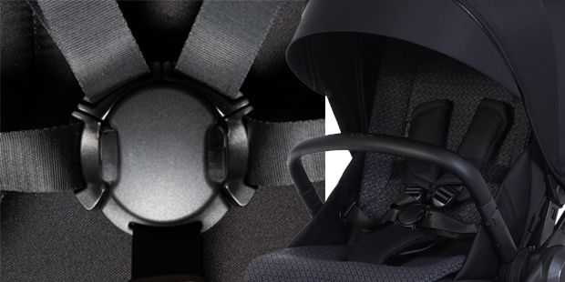 Espiro Yoga pięciopunktowe pasy z klamrą magnetyczną