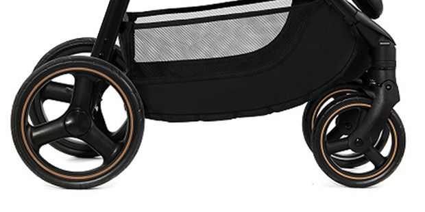 Kinderkraft Trig 3 amortyzacja wszystkich kół