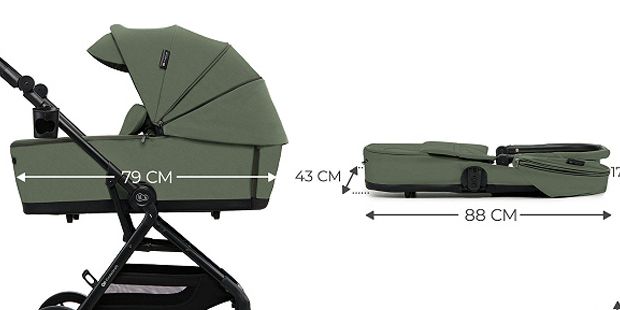 Kinderkraft Yoxi duży rozmiar wewnętrzny