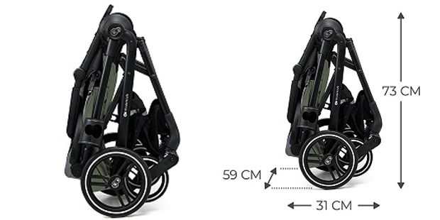 Kinderkraft Yoxi składanie siedziska