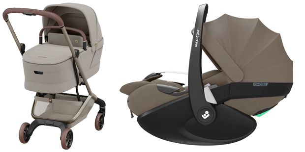 Maxi Cosi Fame Cabin kompatybilność z fotelikami