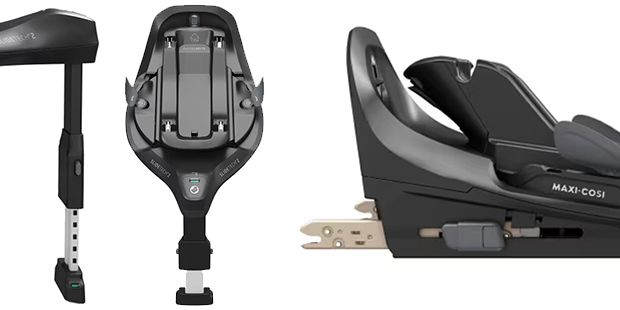 Maxi Cosi FamilyFix Slide Pro isofix i noga stabilizująca