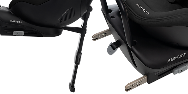 Maxi Cosi Mobifix Pro montaż isofix i noga stabilizująca