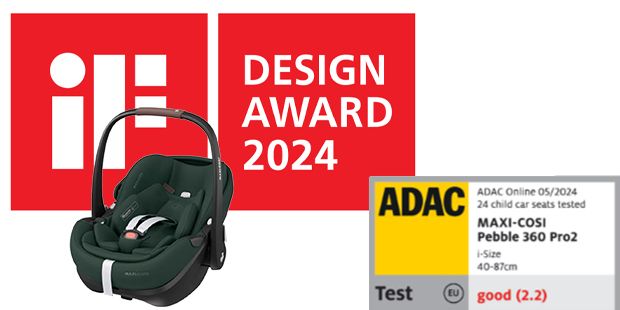 Maxi Cosi Pebble Pro 360 2 ADAC i Design Award 2024