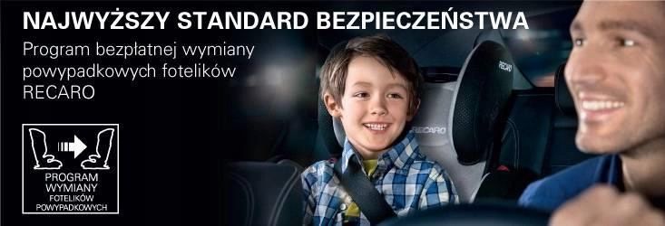 Recaro wymiana powypadkowa