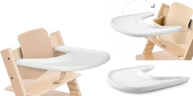 Stokke Tripp Trapp + Baby Set + tacka łatwa do czyszczenia tacka