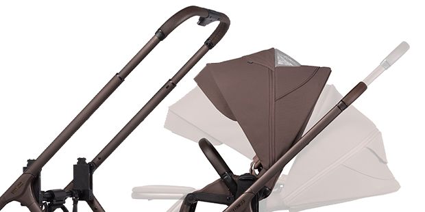 Venicci Tila wózek 2w1 teleskopowa regulacja rączki