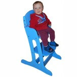 Krzesełko uniwersalne BABYBEST COMFORT CHAIR niebieskie