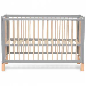 KINDERKRAFT LUNKY XL łóżeczko drewniane 2w1
