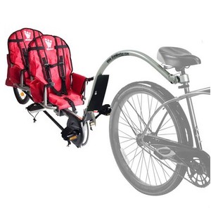 WEEHOO iGo 2 przyczepka rowerowa dla dwójki dzieci