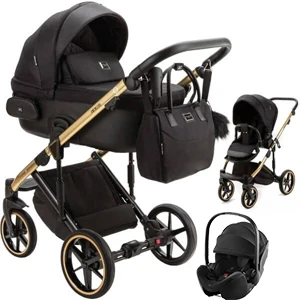 Adamex LUMI AIR SPECIAL EDITION wózek 3w1 + fotelik Britax BABY-SAFE PRO