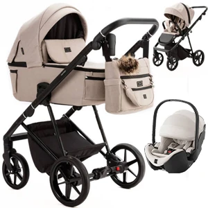 Adamex VASCO wózek 3w1 z fotelikiem Britax Baby-Safe PRO