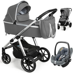 BABY DESIGN BUENO NEW wózek 3w1 | fotelik MAXI COSI PEBBLE PRO