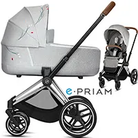 CYBEX E-PRIAM 2.0 KOI Crystal Lized wózek 2w1