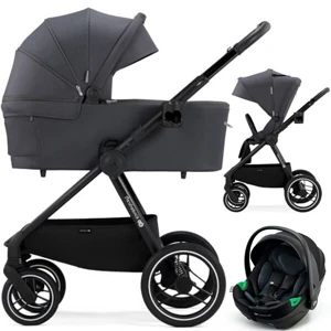 KINDERKRAFT NEA wózek 3w1 | fotelik Kinderkraft I-CARE i-Size