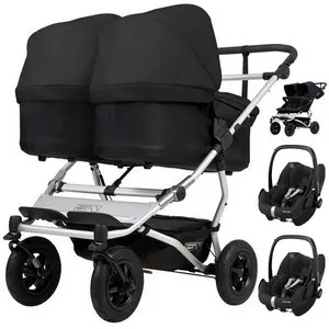 MOUNTAIN BUGGY DUET 3 wózek 3w1 z Maxi Cosi PEBBLE PRO