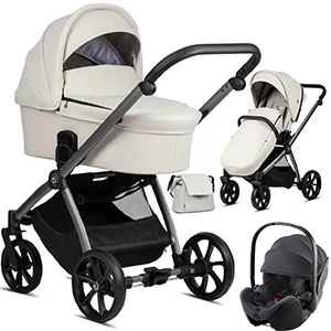 TUTIS MIO wózek dziecięcy 3w1 + fotelik Britax BABY-SAFE PRO i-Size